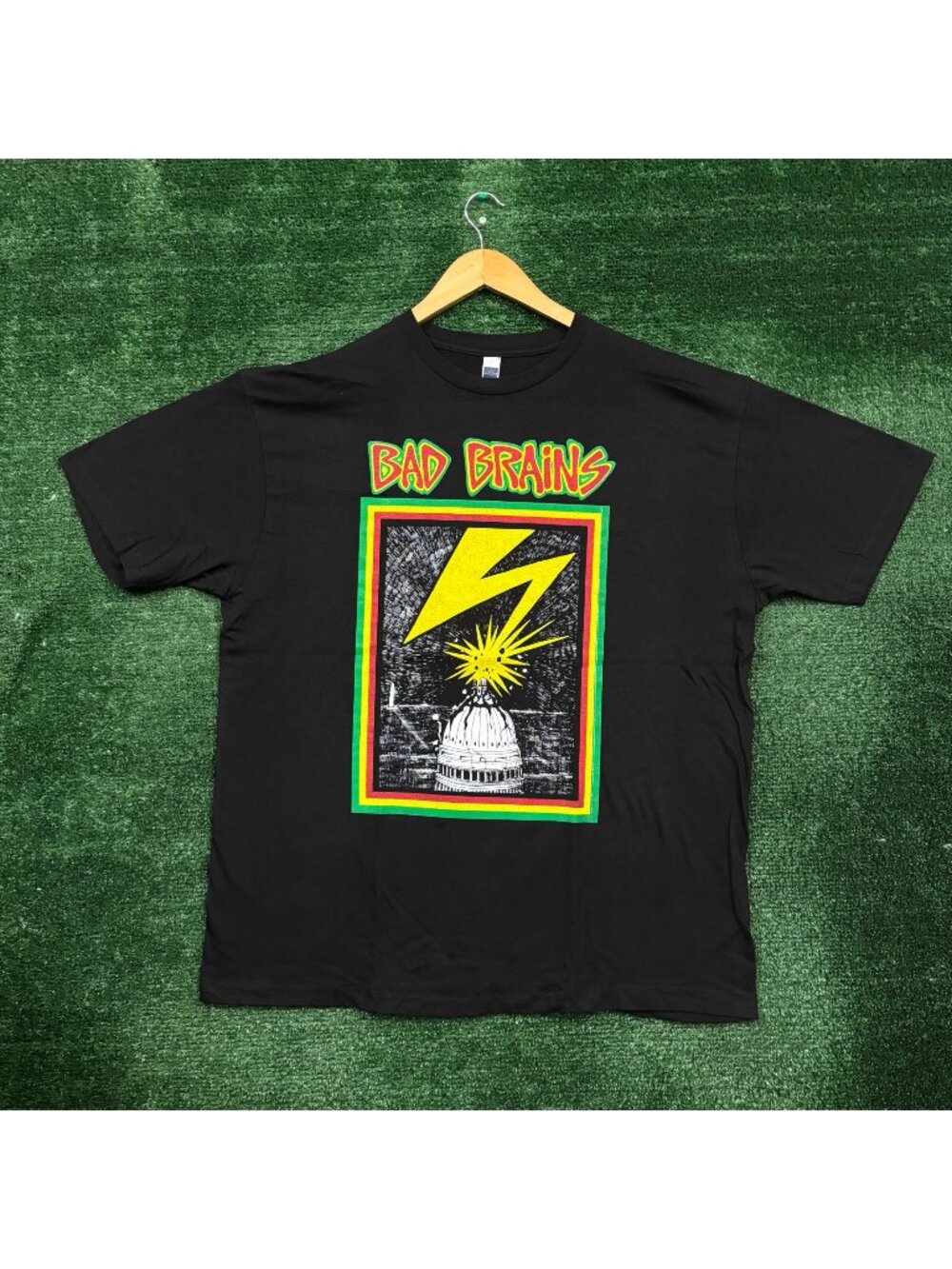 Bad Brains Self Titled Album Punk Rock Band T-Shirt Size Extra Large